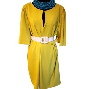 GROOVY GLAMOUR DRESS-KIWI